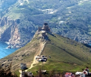 Панорама крепости Чембало и крепостной горы