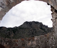Вид из крепости Фуна на Демерджи