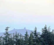 Вид на Крепость Чембало в Балаклаве с Сапун-горы