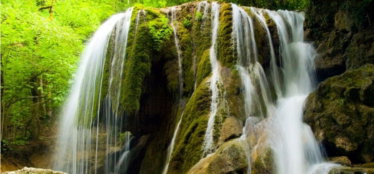 Фото Водопад Серебряные струи